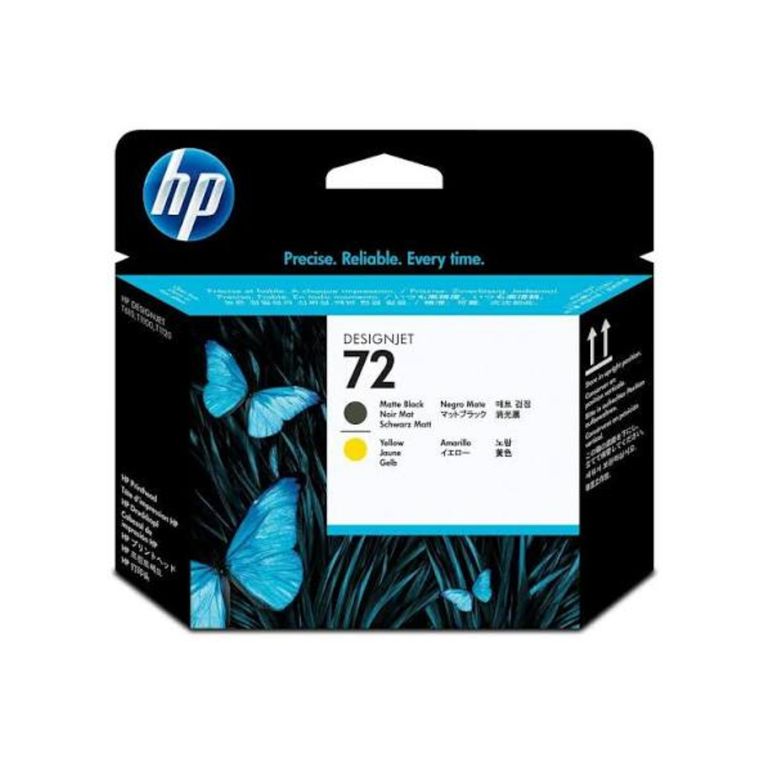 HP Ink Cartridge 72 Matte Black And Yellow C9384A